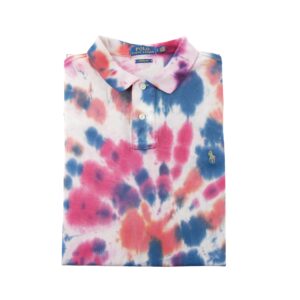 Polo Ralph Lauren polo Custom Fit tie dye multicolore