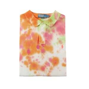 Polo Ralph Lauren polo pique tie dye multicolore