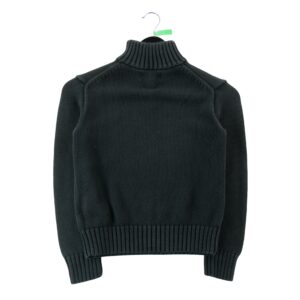 Polo Ralph Lauren Pull col camionneur coton gris anthracite