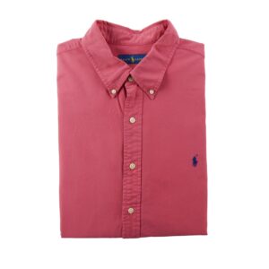 Ralph Lauren Chemise boutonnee col americain rose