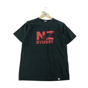Stussy T shirt graphique NZ noir