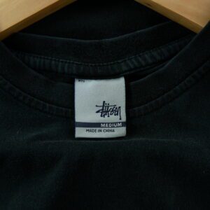 Stussy T shirt graphique NZ noir