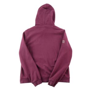Sweat a capuche enfant manches longues bordeaux Nike Col Rond