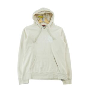 Sweat a capuche femme manches longues beige The North Face Col Montant