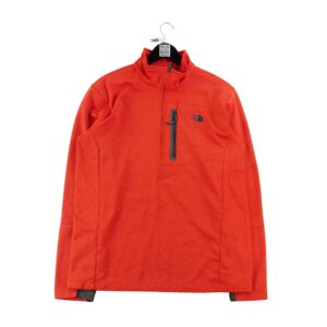 The North Face Canyonlands Half Zip polaire rouge chine