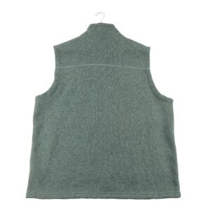 The North Face Gilet polaire sans manches zippe gris chine homme