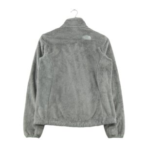 The North Face polaire zippee femme a poils longs grise
