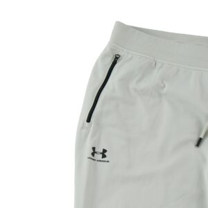 Under Armour Sportstyle Tricot Jogger zippe blanc casse