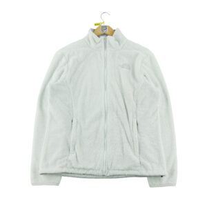 Veste polaires femme manches longues blanc The North Face Col Montant