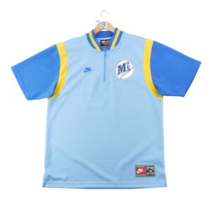 Nike Cooperstown Collection Maillot Seattle Mariners Jay Buhner 19 Bleu ciel