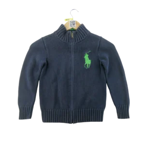 Polo by Ralph Lauren polaire zippee Big Pony bleu marine enfant