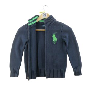 Polo by Ralph Lauren polaire zippee Big Pony bleu marine enfant