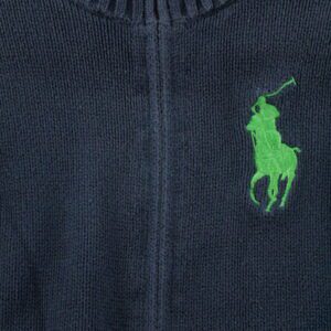 Polo by Ralph Lauren polaire zippee Big Pony bleu marine enfant