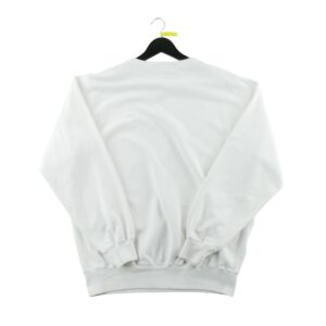 Polo by Ralph Lauren sweatshirt col rond Small Pony blanc annees 1990