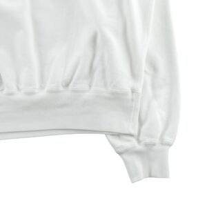 Polo by Ralph Lauren sweatshirt col rond Small Pony blanc annees 1990