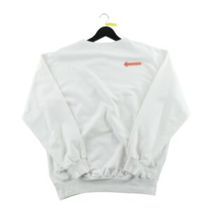 Polo by Ralph Lauren sweatshirt col rond Small Pony blanc annees 1990